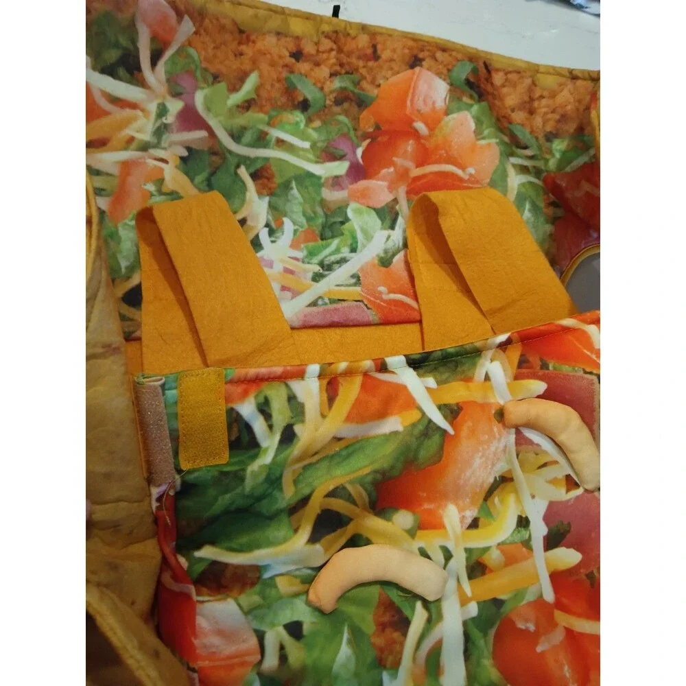 Adult Taco Halloween Costume One Size -Fits Most Hyde & EEK! Boutique Target EUC - Picture 3 of 11